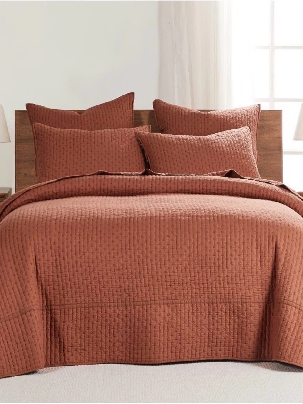 Levtex Home Cross Stitch Adobe Bedspread Set - 3 PCs